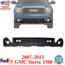 Front Lower Valance Air Deflector Textured Black For 2007-2013 GMC Sierra 1500
