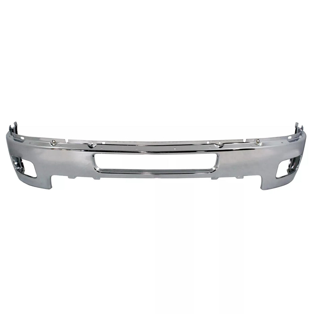 Front Bumper Kit + Brackets Set For 2011-2014 Chevrolet Silverado 2500HD 3500HD