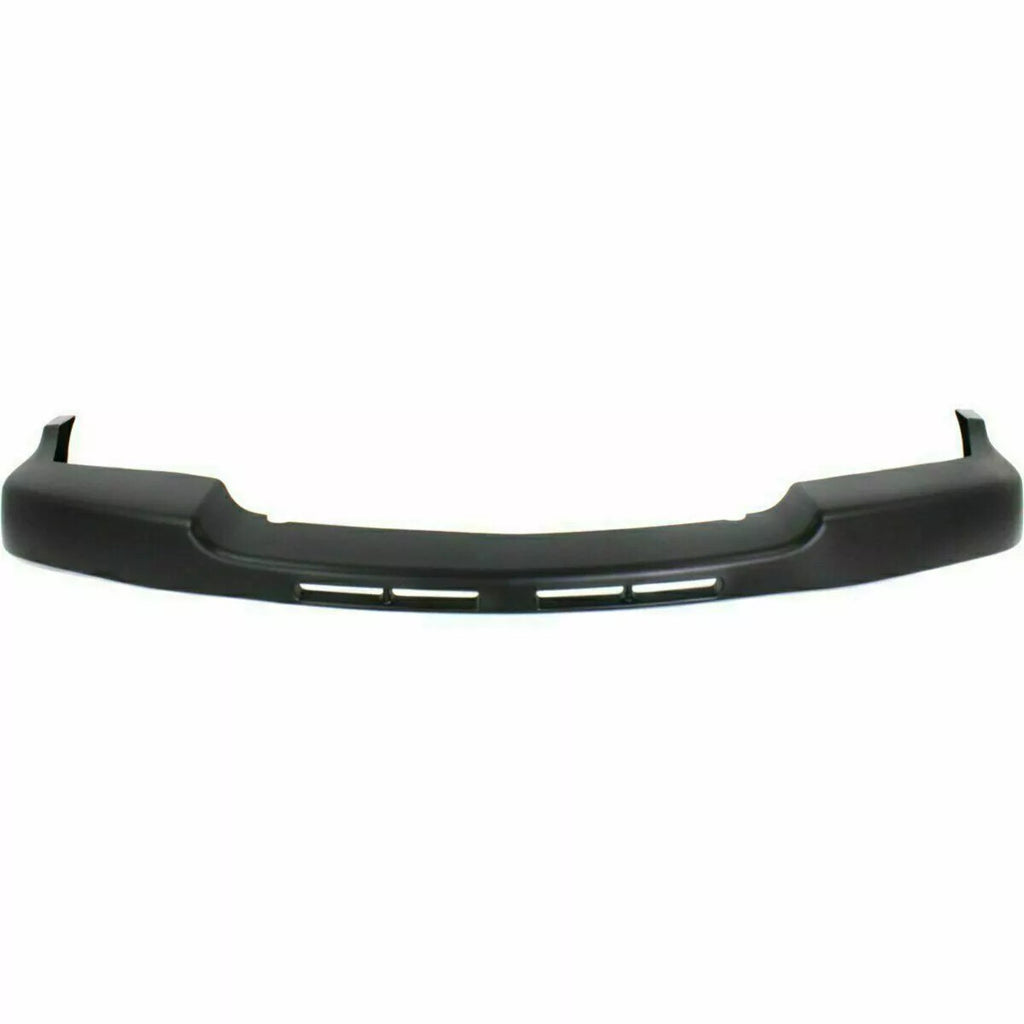 Front Bumper Chrome Steel Kit w/ Brackets For 01-02 Chevy Silverado 2500HD 3500