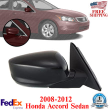 Load image into Gallery viewer, Front Power Mirror Manual Folding Primed Right Side For 2008-2012 Honda Accord