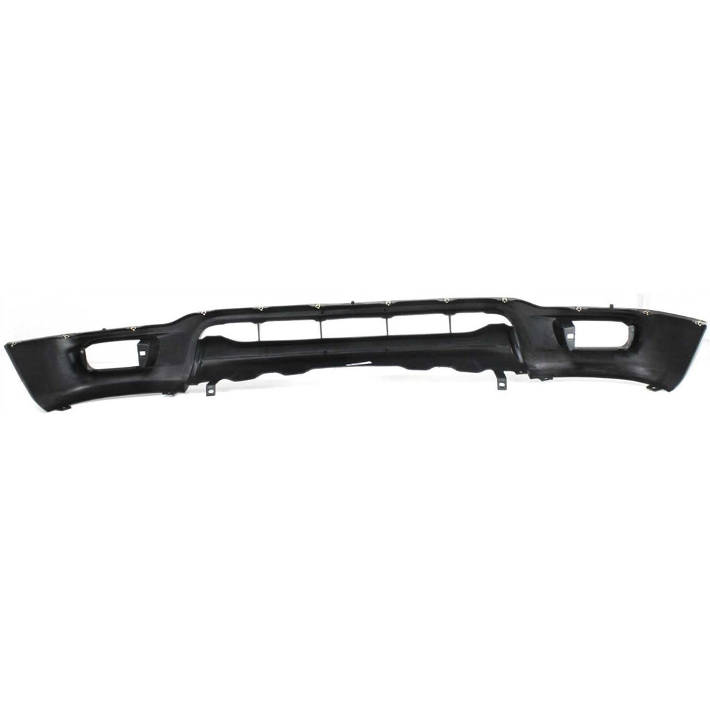 Front Bumper Chrome + Valance + Upper Filler + Grille For 2001-04 Toyota Tacoma