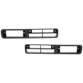 Front Fog Light Trim Left & Right For 1995-1997 Nissan Pickup 1993-95 Pathfinder