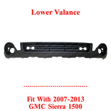 Load image into Gallery viewer, Front Lower Valance Air Deflector Textured Black For 2007-2013 GMC Sierra 1500