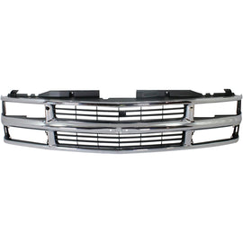 Front Grille + Fillers +Headlights Kit +Tail Lights For 1994-2000 GMC C/K Series