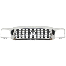 Load image into Gallery viewer, Front Bumper Chrome + Valance + Upper Filler + Grille For 2001-04 Toyota Tacoma