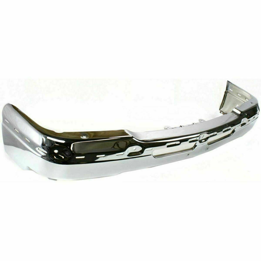 Front Bumper Chrome Steel Kit For 2003-2006 Chevrolet Silverado 2500 HD / 3500