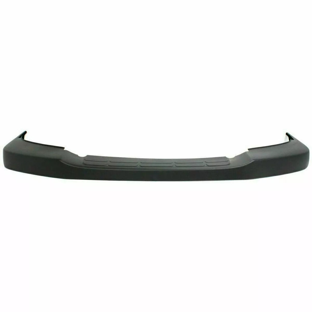 Front Bumper Primed Steel + Upper Cover For 03-23 Chevy Express / GMC Savana Van