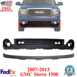 Front Lower Valance Textured & Extension Textured For 2007-2013 GMC Sierra 1500