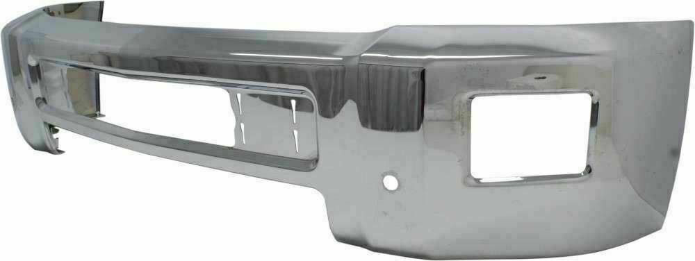 Front Bumper Chrome + Lower  Valance For 2015-19 Chevrolet Silverado 2500HD 3500