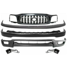 Load image into Gallery viewer, Front Bumper Primed Kit + Grille + Brackets For 2001-2004 Toyota Tacoma
