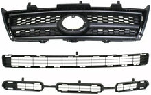 Load image into Gallery viewer, Front Bumper Grille + Upper Grille &amp; Lower Grille For 2009-2012 Toyota RAV4