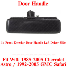 Front Door Handle Primed Left Driver Side For 1985-2005 Chevrolet Astro Van