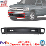Front Lower Valance Air Deflector Textured For 2007-13 Chevrolet Silverado 1500