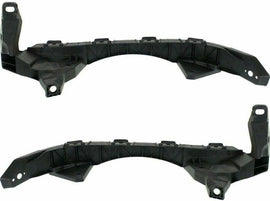 Set of 2 Front Bumper Bracket Side Cover Beam Plastic For 2013-2017 Honda Accord