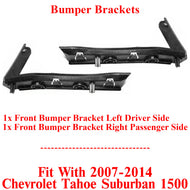 Front Bumper Brackets For 2007-2014 Chevrolet Tahoe Suburban 1500