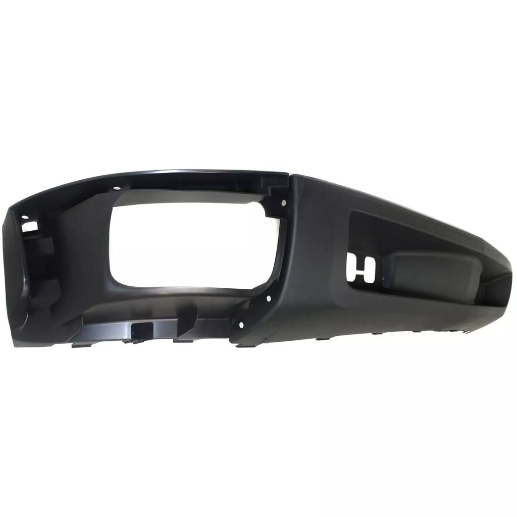 Front Bumper Chrome + Lower Valance + Extension For 2007-13 Chevy Silverado 1500