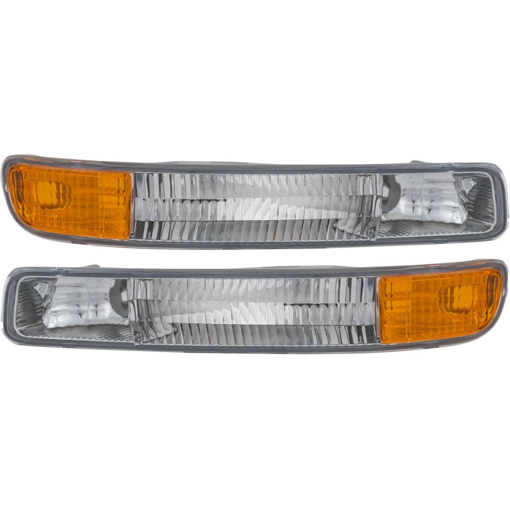 Front Parking Turn Signal Lights For 1999-2006 GMC Sierra Yukon XL