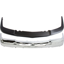 Load image into Gallery viewer, Front Bumper Chrome + Upper Cover + Brackets For 2003-06 Chevy Silverado 1500