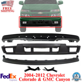 Front Bumper Primed Kit For 2004-2012 Chevrolet Colorado - GMC Canyon