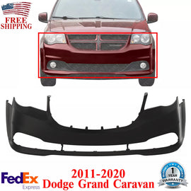 Front Bumper Cover Primed For 2011-2020 Dodge Grand Caravan