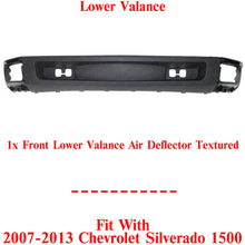 Load image into Gallery viewer, Front Lower Valance Air Deflector Textured For 2007-13 Chevrolet Silverado 1500