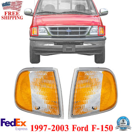 Front Corner Signal Lights For 1997-2003 Ford F-150