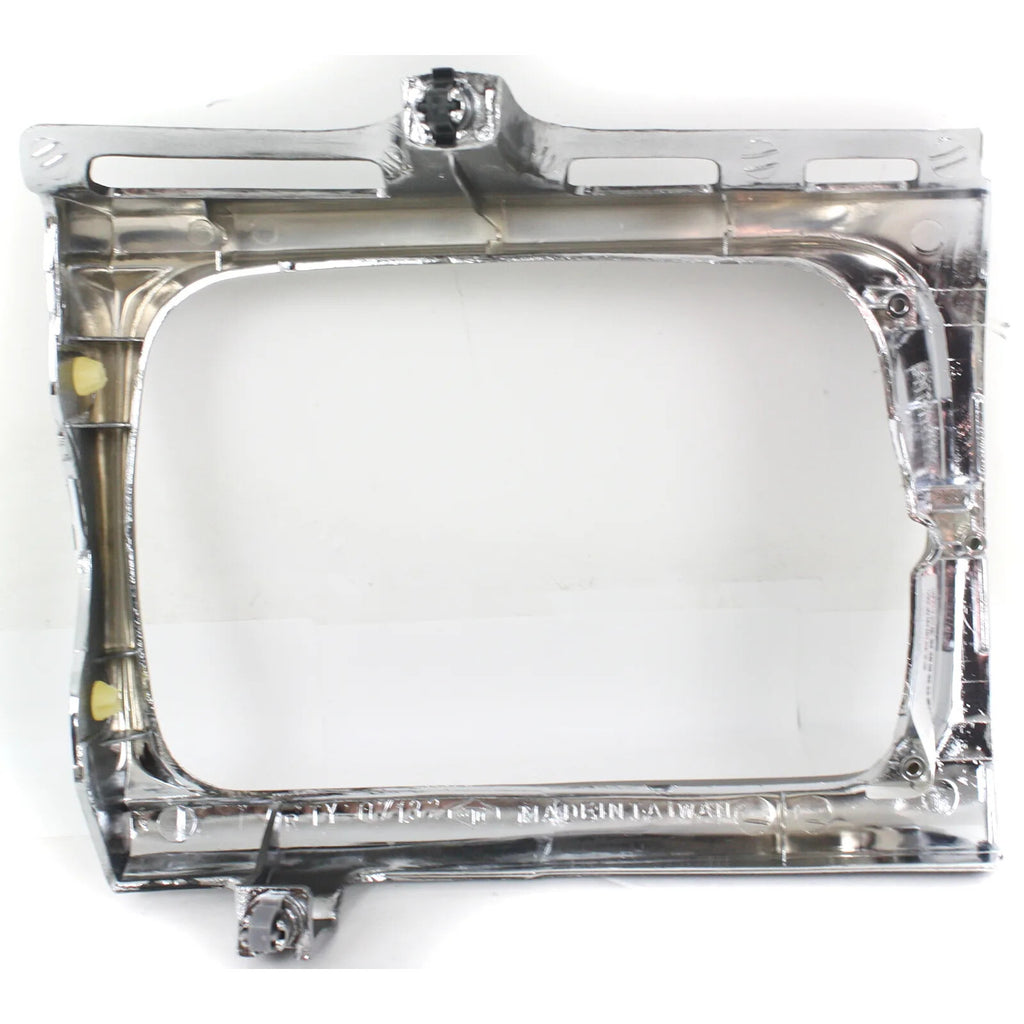 Bumper and Headlight Kit For 1992-1995 Toyota Pickup Front 4WD Chrome Steel