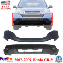 Load image into Gallery viewer, Front Bumper Cover Set For 2007-2009 Honda CR-V Fascias Upper and Lower Pair