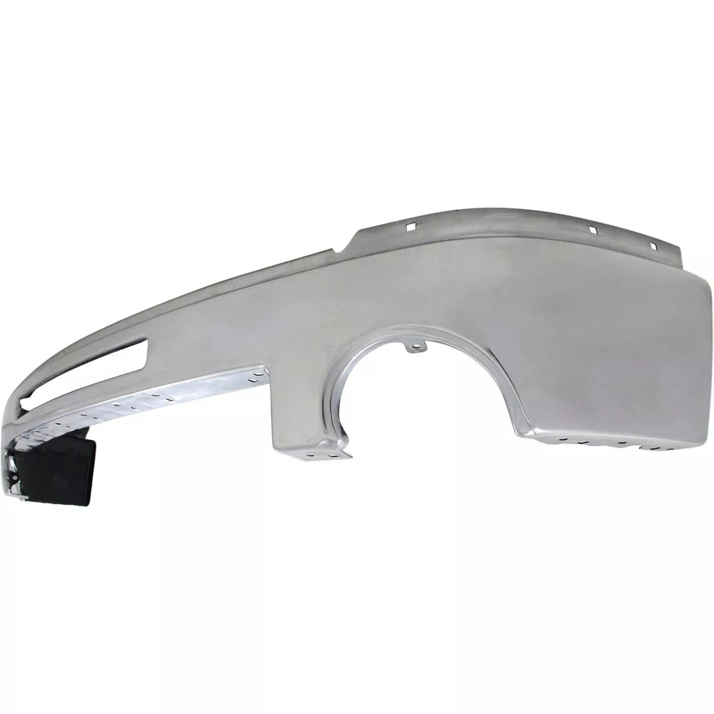 NEW Chrome Complete Front Bumper Kit For 2007-2013 GMC Sierra 1500