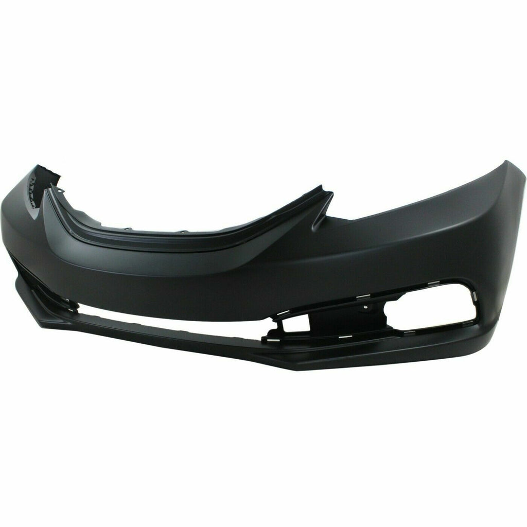 Front Bumper Cover For 2013-2015 Honda Civic EX EX-L LX Si Sedan Primed