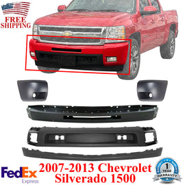 Front Bumper Kit For 2007-2013 Chevrolet Silverado 1500