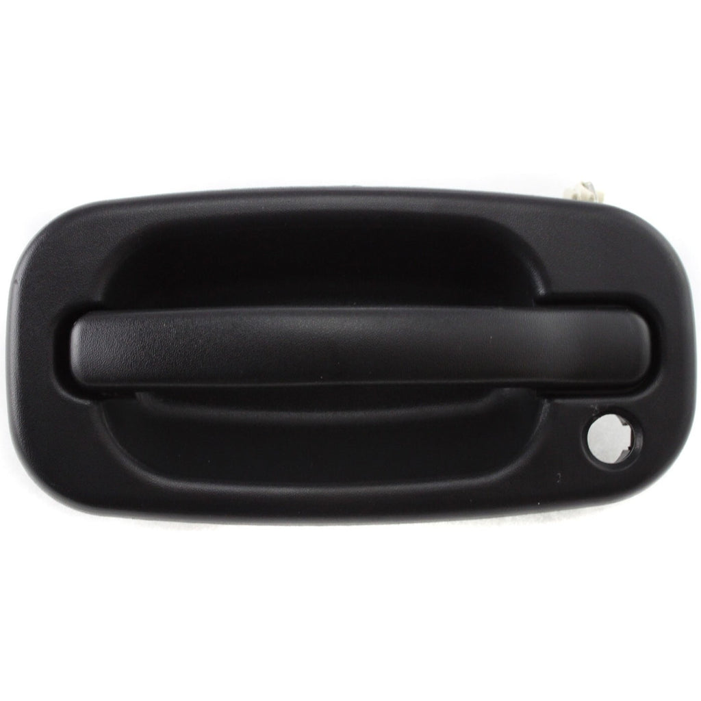 Front & Rear Exterior Door Handles Textured 4 Piece For 99-06 Silverado Sierra