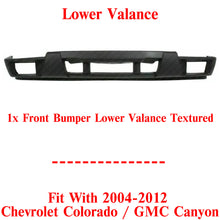 Load image into Gallery viewer, Front Bumper Lower Valance Textured For 2004-2012 Chevrolet Colorado/ GMC Canyon