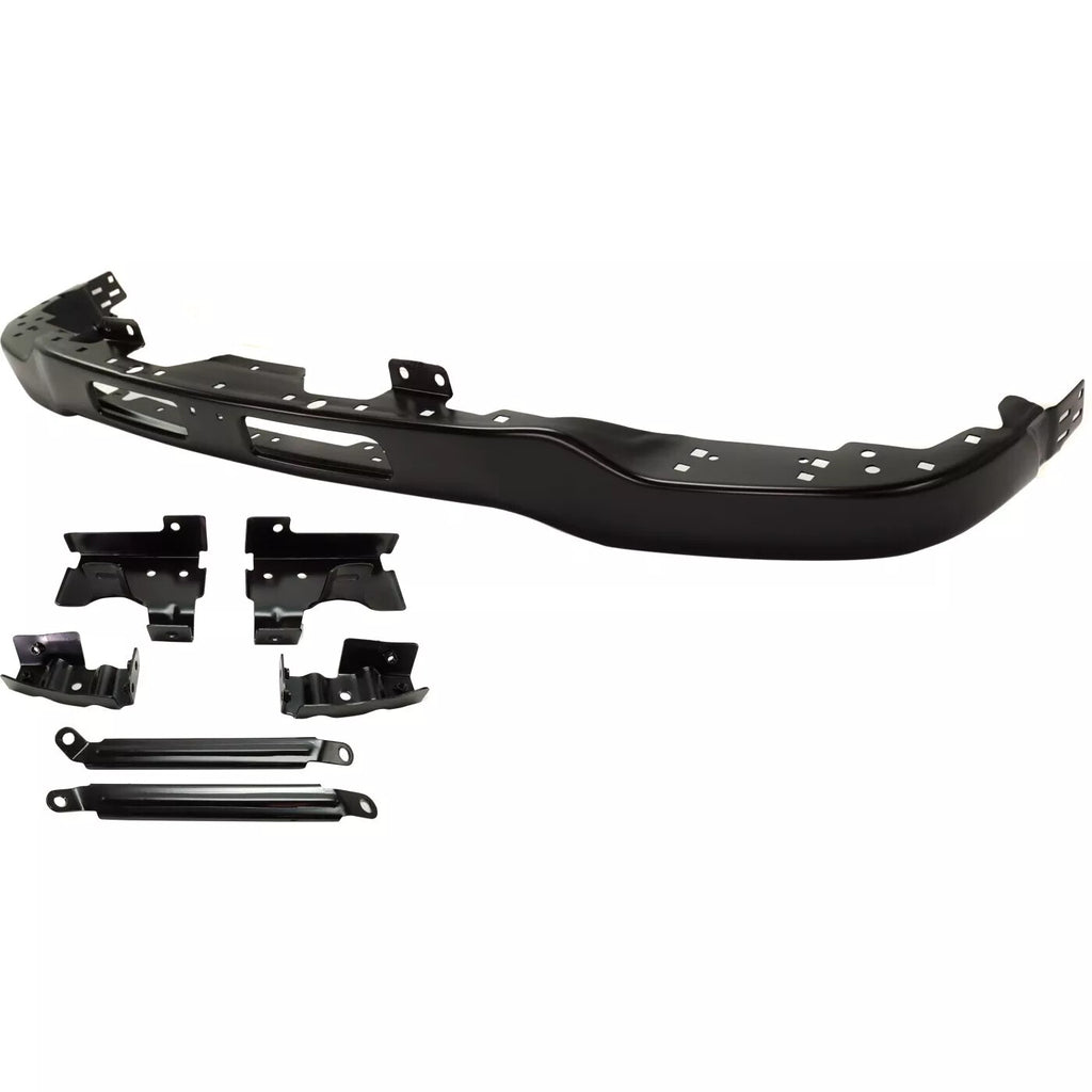 Front Bumper w/ Brackets + Lower Valance Primed For 2003-06 GMC Sierra 1500-3500