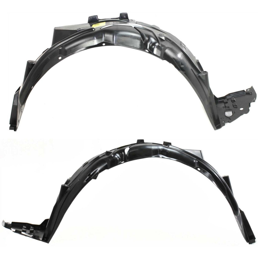 New Front Fender Liner Driver & Passenger Side For 2006-2011 Honda Civic Sedan