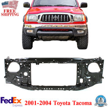 Load image into Gallery viewer, NEW Radiator Support Black Steel For 2001-2004 Toyota Tacoma TO1225230