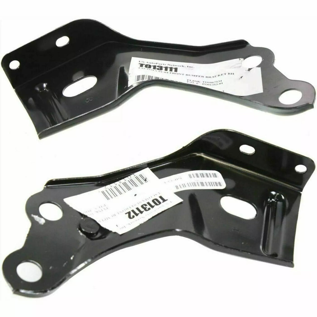 Front Grille + Bumper Chrome Kit+Brackets & Retainer Set For 01-04 Toyota Tacoma