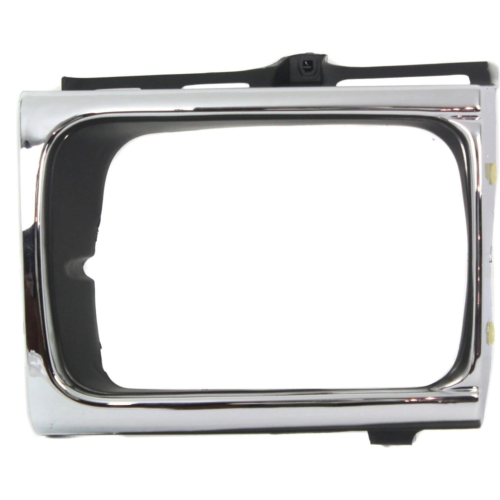 Bumper and Headlight Kit For 1992-1995 Toyota Pickup Front 4WD Chrome Steel