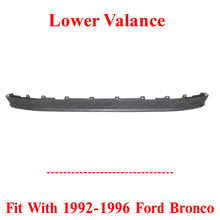 Load image into Gallery viewer, New Front Lower Valance Textured For 1992-1996 Ford Bronco F-150 F-250 F-350