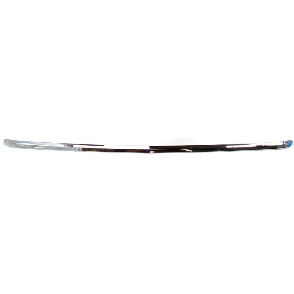 Front Bumper Chrome Steel Kit + Grille & Molding For 07-10 Silverado 2500HD 3500