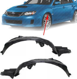 Front Fender Liner Right & Left Side For 2011-2014 Subaru Impreza