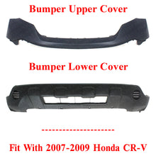 Load image into Gallery viewer, Front Bumper Cover Set For 2007-2009 Honda CR-V Fascias Upper and Lower Pair