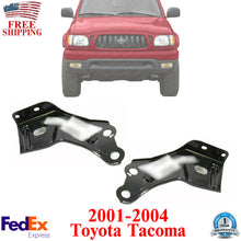 Load image into Gallery viewer, Bumper Bracket For 2001-2004 Toyota Tacoma Set of 2 Front Left &amp; Right Side