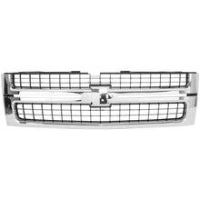 Load image into Gallery viewer, Front Bumper Chrome Steel Kit + Grille &amp; Molding For 07-10 Silverado 2500HD 3500