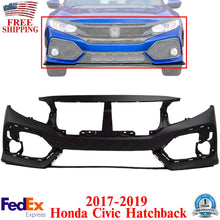 Load image into Gallery viewer, NEW Front Bumper Cover Primed For 2017-2019 Honda Civic Hatchback