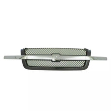 Load image into Gallery viewer, Front Bumper Chrome Steel + Grille with Headlight Kit For 2003-06 Silverado 1500