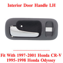 Load image into Gallery viewer, Front Driver Side Interior Door Handle For 1997-2001 Honda CR-V 1995-98 Odyssey