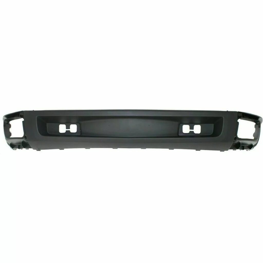 Front Bumper Chrome + Lower Valance + Extension For 2007-13 Chevy Silverado 1500