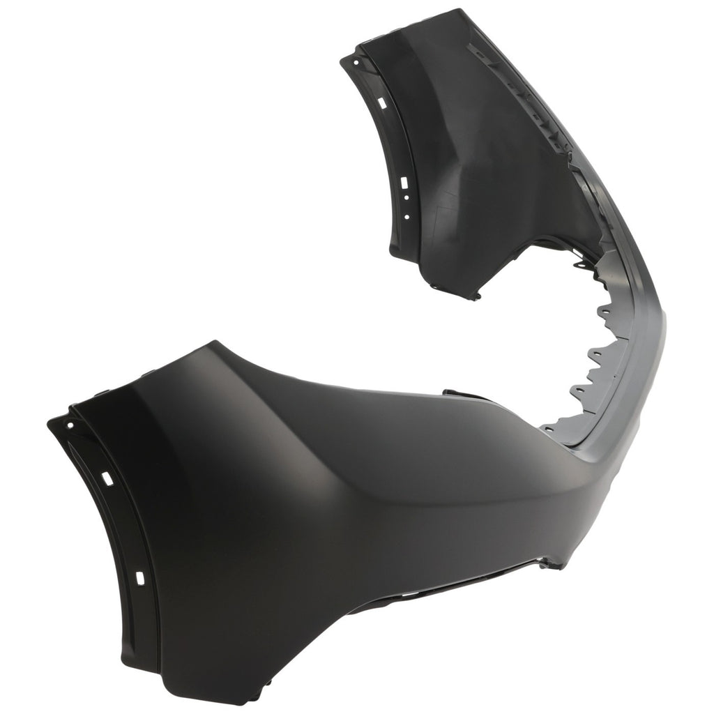 Front Upper and Lower Bumper Cover Set For 2012-2014 Honda CR-V LX Model