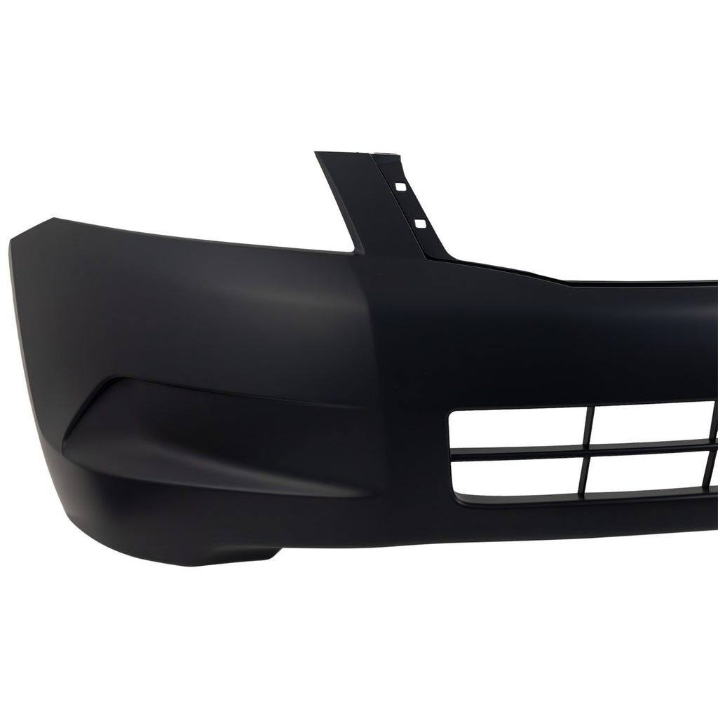 Front Bumper Cover Primed & Headlight Assembly Kit For 2008-2010 Honda Accord
